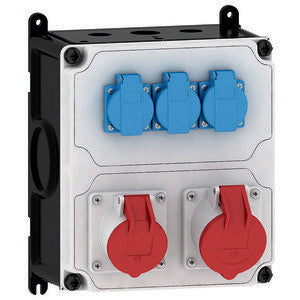Bals Elektrotech - CEE-Steckdosen-Kombination (IEC 60309) Steckdosen-Kombination 89039 Größe M