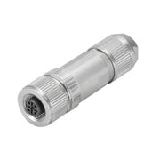 Weidmüller - Rundsteckverbinder, feldkonfektionierbar (Industriesteckverbinder) Steckverbinder SAIBP-M-5A-4/8-M12 Buchse,gerade,PUSHIN