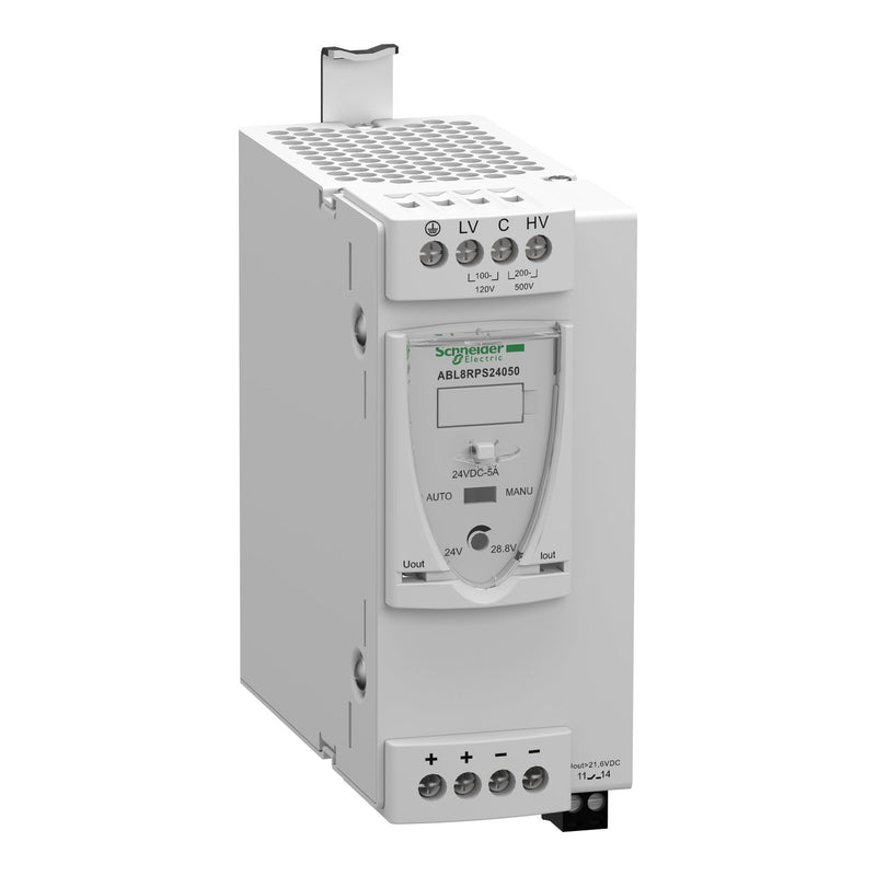 Schneider Electric - Gleichstromversorgung Spannungsversorgung ABL8RPS24050 5A 100-500V 24VDC