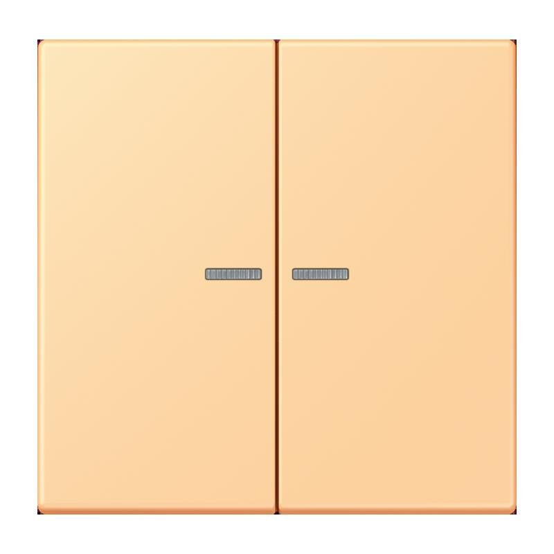 Jung - Abdeckung/Bedienelement für Installationsschalterprogramme Wippe mit Lichtleiter LC 102 KO5 258