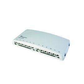 Telegärtner - Patchpanel Kupfer Mini-Verteiler Cat.6A 100006999 MPD12-H ungeschirmt