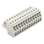 WAGO - Kabelsteckverbinder für Leiterplattensteckverbinder 2-Leiter-Federleiste 721-2112/026-000 CAGECLAMP,2,5mm²,lgr − 25 Stück