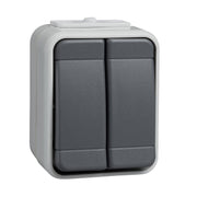 Elso - Taster Doppeltaster lg/dg 442509 10A AquaTop lg/dg