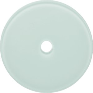 Berker - Abdeckrahmen Glasabdeckplatte Schalter 109009 Serie Glas pws − 1 Stück by Berker
