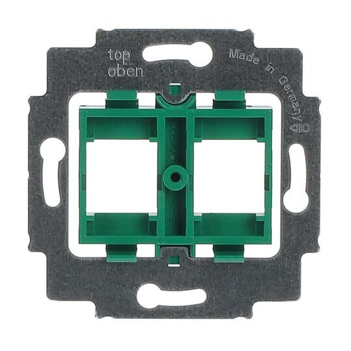 Busch-Jaeger - Einsatz/Abdeckung für Kommunikationstechnik Tragring f.Modular-Jack 1810 grüner Sockel