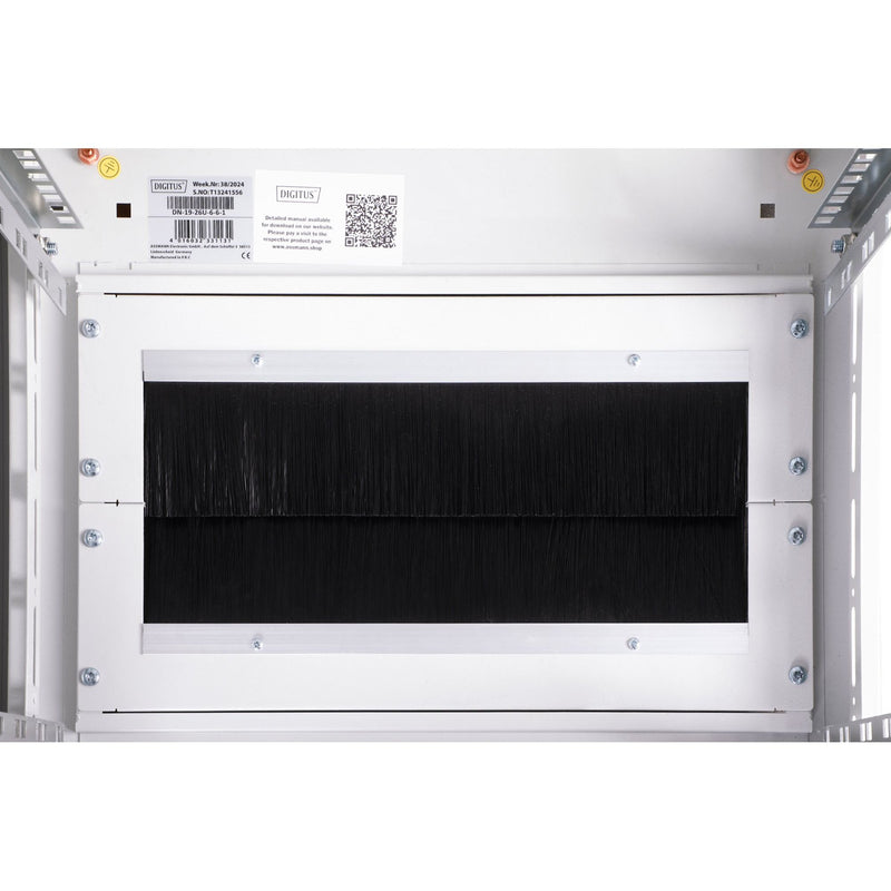 DIGITUS - Netzwerk-/Serverschrank Schrank 26HE 130,9x60x60cm DN-19 26U-6/6-1 RAL 7035