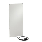 Vitramo - Infrarot-Strahlungspaneel Schreibtisch-Heizelement VL-T07029W 700x285x15 90W ws