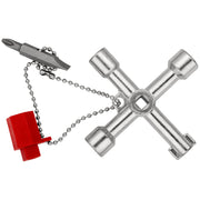 Knipex - Schlüssel für Gehäuse/Schränke Schaltschrank-Schlüssel 00 11 03 76mm