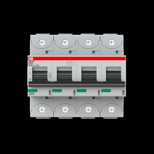 ABB Stotz S&J - Leitungsschutzschalter Strangsicherung S804PV-SP20 20A, 4-polig