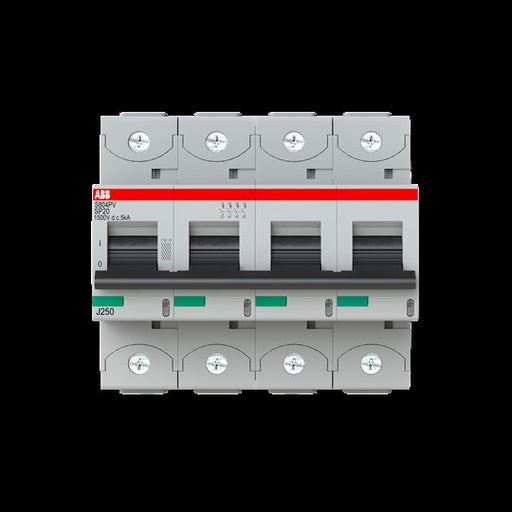ABB Stotz S&J - Leitungsschutzschalter Strangsicherung S804PV-SP20 20A, 4-polig