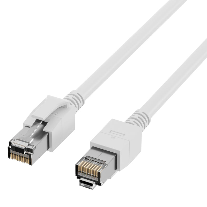EFB-Elektronik - Patchkabel Kupfer Patchkabel Cat.6A DCK1001WS.2 S/FTP 2m ws