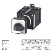Eaton - Lastschalter Polumschalter T3 32A T3-6-104/Z Zwischenbau rastend
