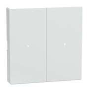 Schneider Electric - Bussystem-Tastwippe Wippe Tastermodul 2fach MTN619225 Aktivweiß glänzend