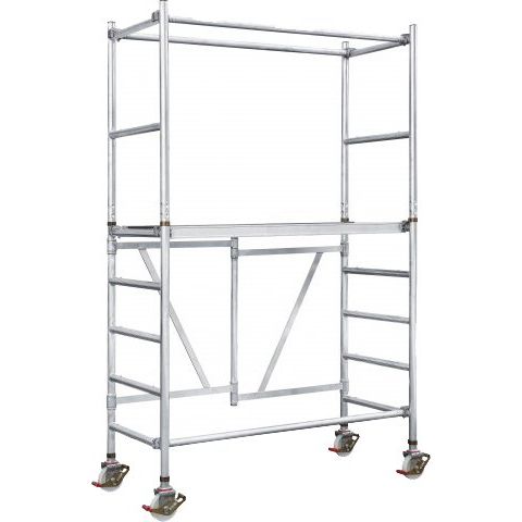 ILLER-LEITER - Gerüst Klappgerüst Eurostars 50636 0,75x1,70, Ah. 3,55m