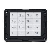 Busch-Jaeger - Funktionsmodul für Türkommunikation Tastaturmodul 83171-664-101 studioweiß matt