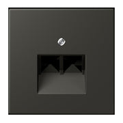 Jung - Einsatz/Abdeckung für Kommunikationstechnik Abdeckung für IAE/UAE LC 969-2 UA 259 ombre naturelle 59