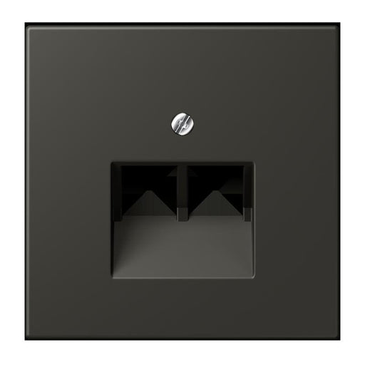 Jung - Einsatz/Abdeckung für Kommunikationstechnik Abdeckung für IAE/UAE LC 969-2 UA 259 ombre naturelle 59