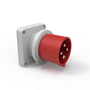 Bals Elektrotech - CEE-Gerätestecker (IEC 60309) Flansch-Gerätestecker 32A 28106 4p 400V 6h IP44
