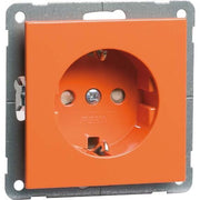 Peha - Schalter-/Steckdosenkombination Steckdose SCHUKO orange H 20.6511.332 ohne Krallen