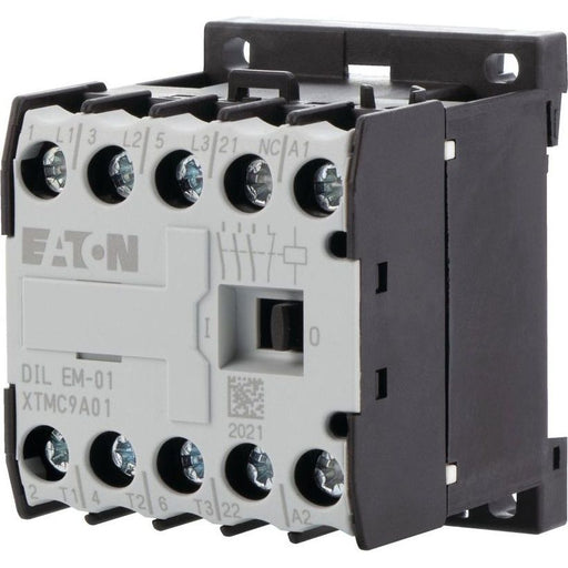 Eaton - Leistungsschütz zum Schalten von Wechselstrom Leistungsschütz DILEM-01(400V50HZ) AC-3/400V:4kW 3p