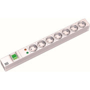 Bachmann - Power distribution unit (PDU) 19Zoll Steckdosenleiste 7f 333.405 mit Schalter, alu