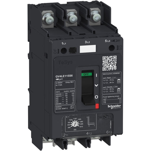 Schneider Electric - Leistungsschalter für Motorschutz Motorschutzschalter GV4LE50S6 50A 3P 100kA