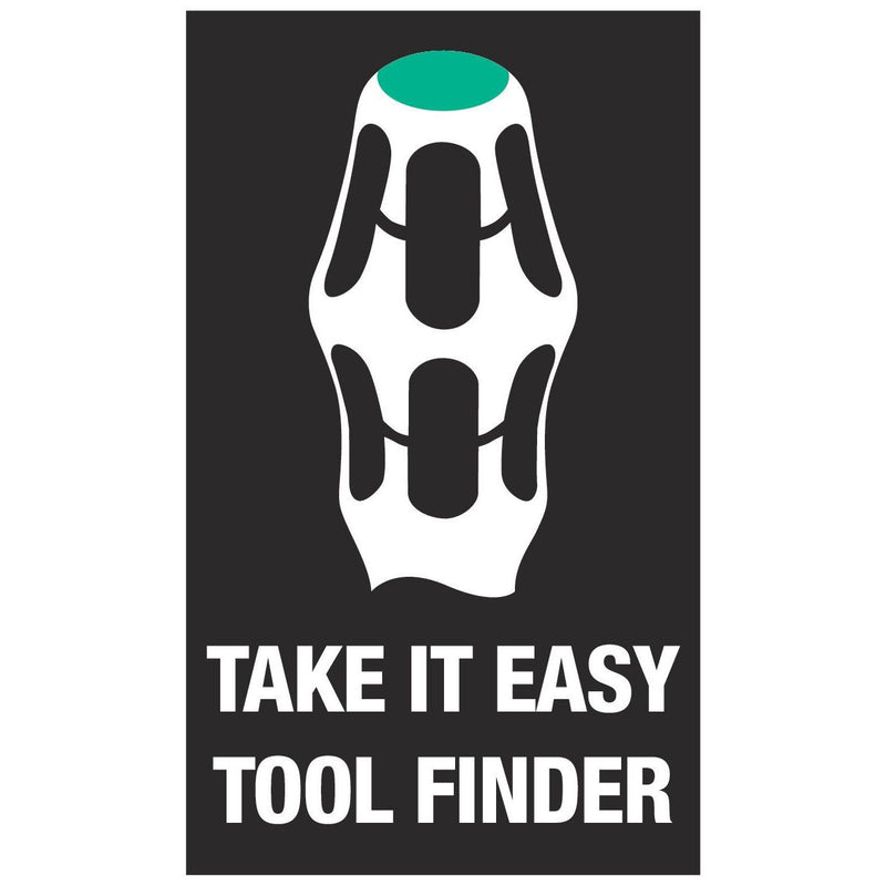 Wera Werk - Werkzeugset Schraubendreher-Satz 334 SK/6 Satz 6-tlg.  − 1 Stück