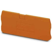 Phoenix Contact - Abschluss- und Zwischenplatte für Reihenklemme Abschlussdeckel D-ST 2,5-QUATTRO OG 72x2,2x36,5 mm, or − 50 Stück
