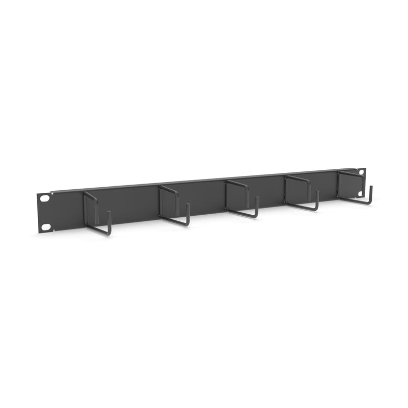 Enoc - Komponente für Verdrahtung, Kabeleinführung und -fixierung (Gehäuse/Schaltschr.) 19Zoll Querrangierpanel TFP 01-S 1HE schwarz