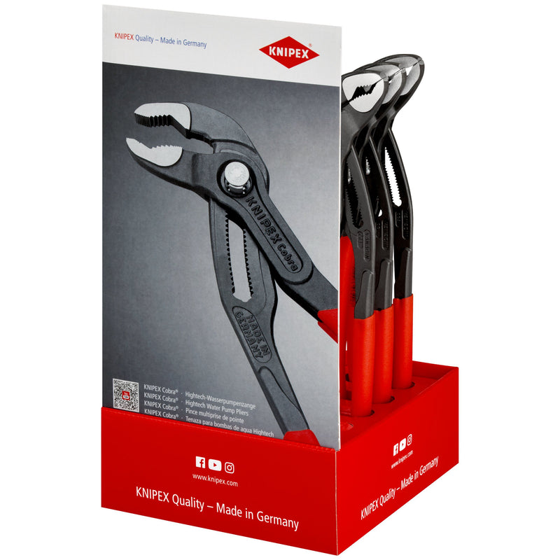 Knipex - Verkaufsständer Thekendisplay 10-tlg. 00 18 01 V19 200 mm