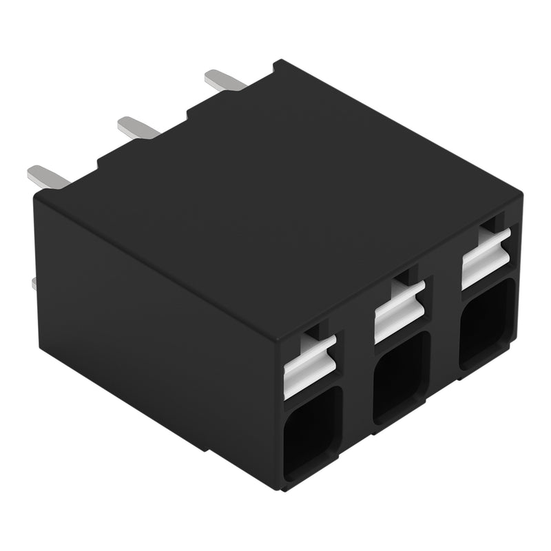 WAGO - Leiterplattenklemme THR-Leiterplattenklemme 2086-3103/997-605 Drücker,1,5mm²,sw − 1645 Stück