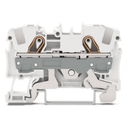 WAGO - Schutzleiter-Reihenklemme 2-Leiter-Schirmleiterklem. 2006-1208 6mm² − 50 Stück