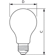 Philips Lighting - LED - Lampe/Multi - LED LED - Lampe E27 CorePro LED#34649900 klar Glas