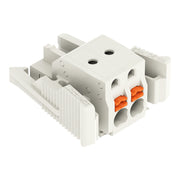 WAGO - Kabelsteckverbinder für Leiterplattensteckverbinder 1-Leiter-Federleiste 2721-102/037-000 Push-inCAGECLAMP,lgr − 100 Stück