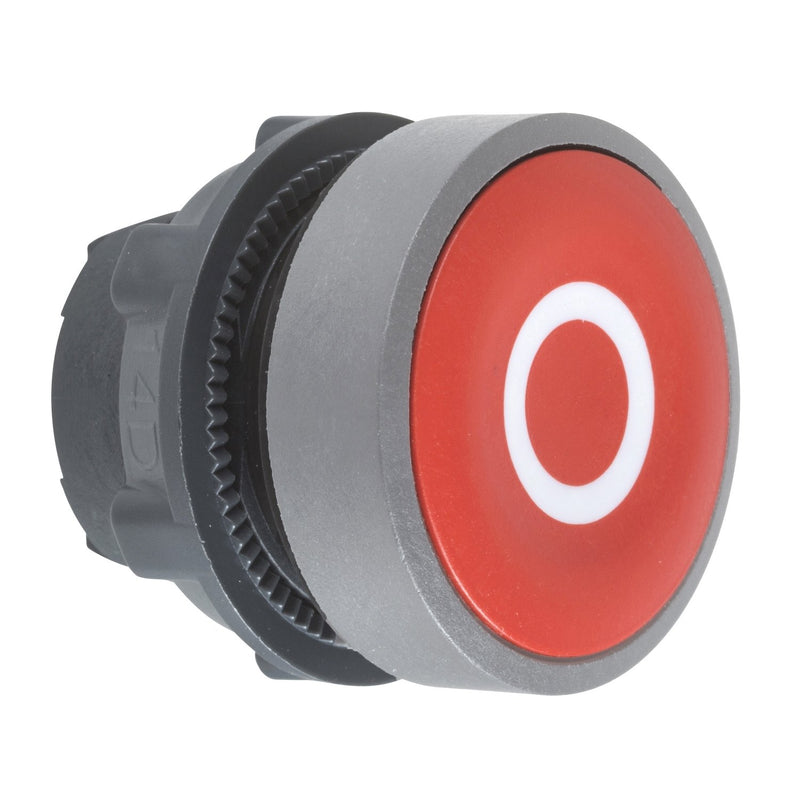 Schneider Electric - Frontelement für Drucktaster Drucktaster, Front ZB5AA432C0 rot, 22mm, in grau