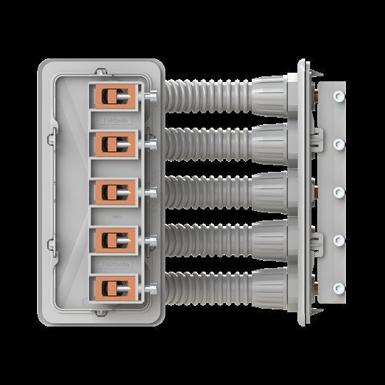 Striebel&amp;John - Sammelschienenverbinder Sammelschieneneckverbinder CZC18 5-polig, 315A − 1 Stück
