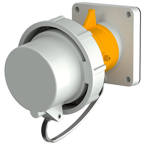 Mennekes - CEE-Gerätestecker (IEC 60309) Anbaustecker 3530 16A,3p,4h,110V,IP67