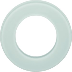 Berker - Abdeckrahmen Glasrahmen 1-fach 109109 Glas polarweiß − 1 Stück by Berker
