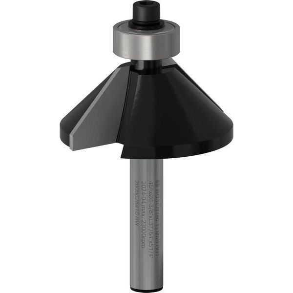 Bosch - Fräser PRO Fasefräser, 2608628416 45°, Schaft