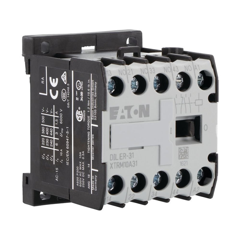 Eaton - Hilfsschütz, Relais Hilfsschütz DILER-31(42V50/60HZ) AC 3S1Ö