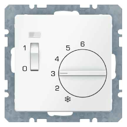 Berker - Raumthermostat Raumtemperaturregler 20306089 Öffner