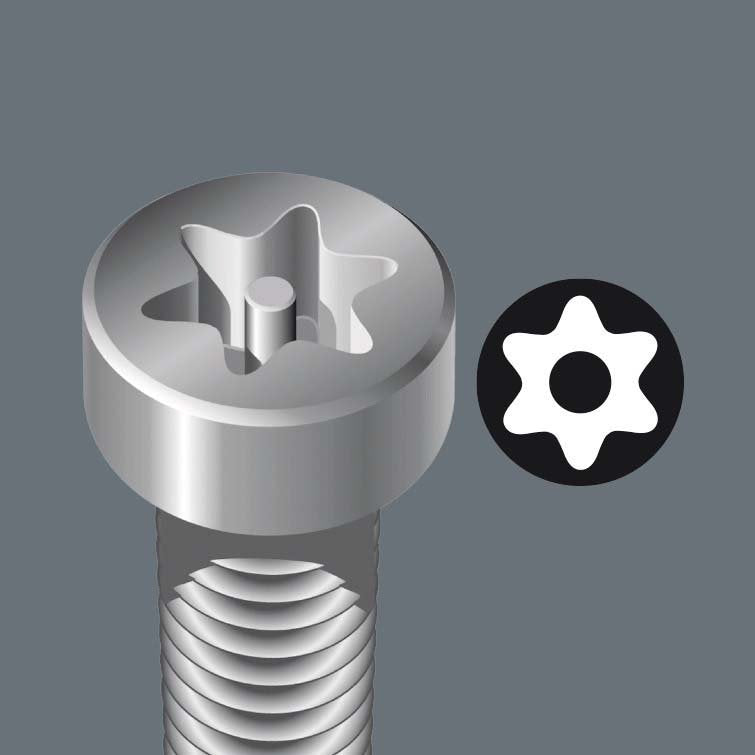 Wera - Bit-Set Bits-Sortiment 056158 8067-6 BO 6-rund
