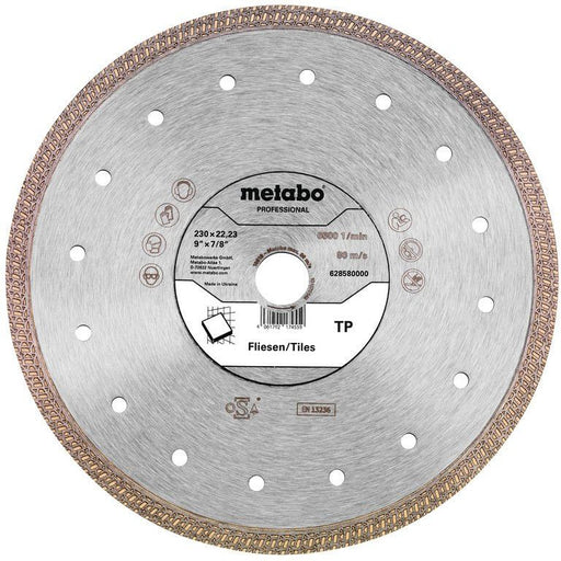 Metabowerke - Trenn-/Schleifscheibe Diamanttrennscheibe TP profess.628580000 230x22,23mm