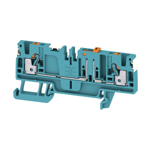 Weidmüller - Trenn- und Messtrenn-Reihenklemme Klemme ADT 2.5 2C DL BL PUSH IN, 2.5 mm² − 50 Stück