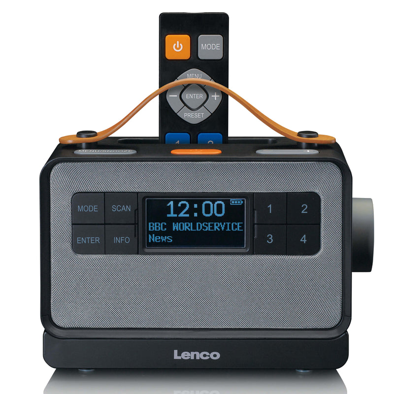 LENCO - Radio DAB+ Radio PDR-065BK portable
