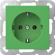 Gira - Steckdose SCHUKO-Steckd. System 55 4455107 Grün