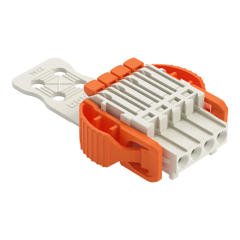WAGO - Kabelsteckverbinder für Leiterplattensteckverbinder 1-Leiter-Federleiste 27341104038000300000 PushinCAGECLAMP,lgr − 50 Stück