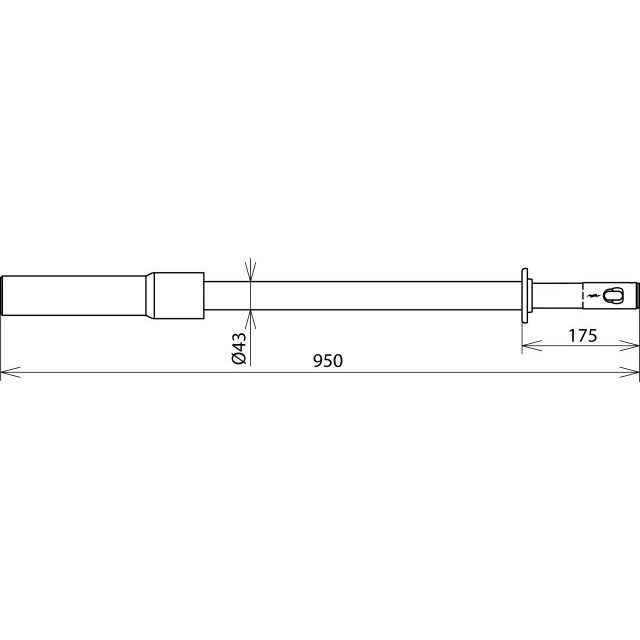 DEHN - Spannungsprüfgerät Abstands-Spannungsprüfer HSA205 U 1 420SN7608 HSA205 Un 1..420kV