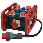 Mennekes - CEE-Steckdosen-Kombination (IEC 60309) Verteiler EverBOX GRIP 9503750RT tragbar