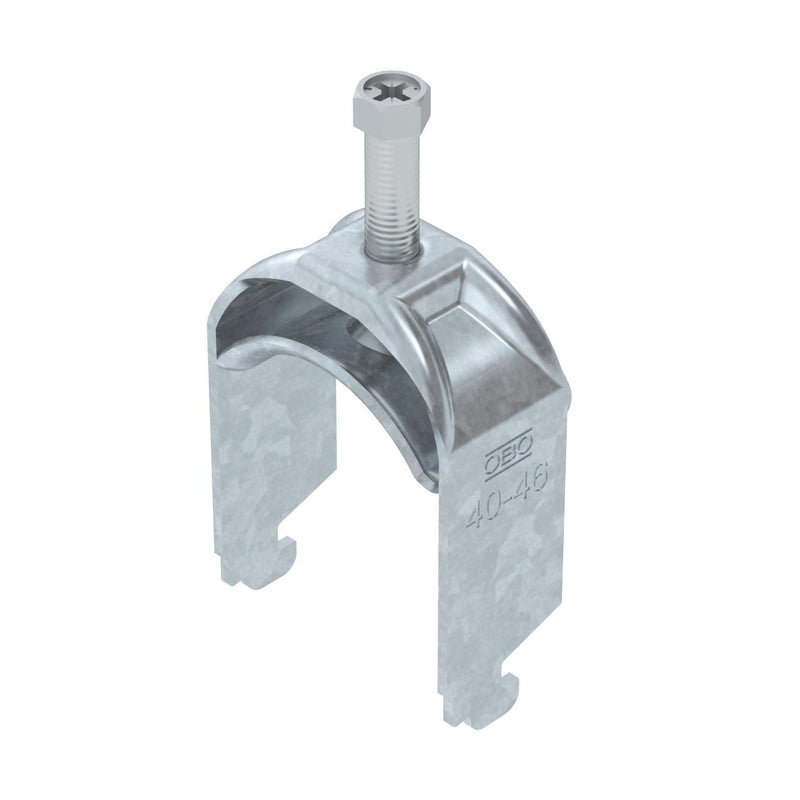 OBO Bettermann - Bügelschelle BS-N1-M-46 FT 40-46mm − 100 Stück